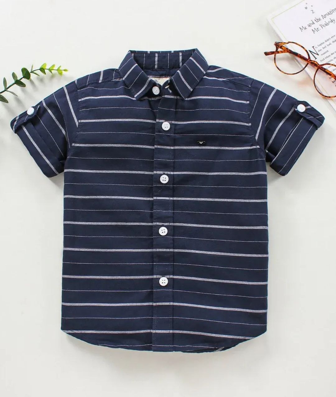Boys White lining t-shirt